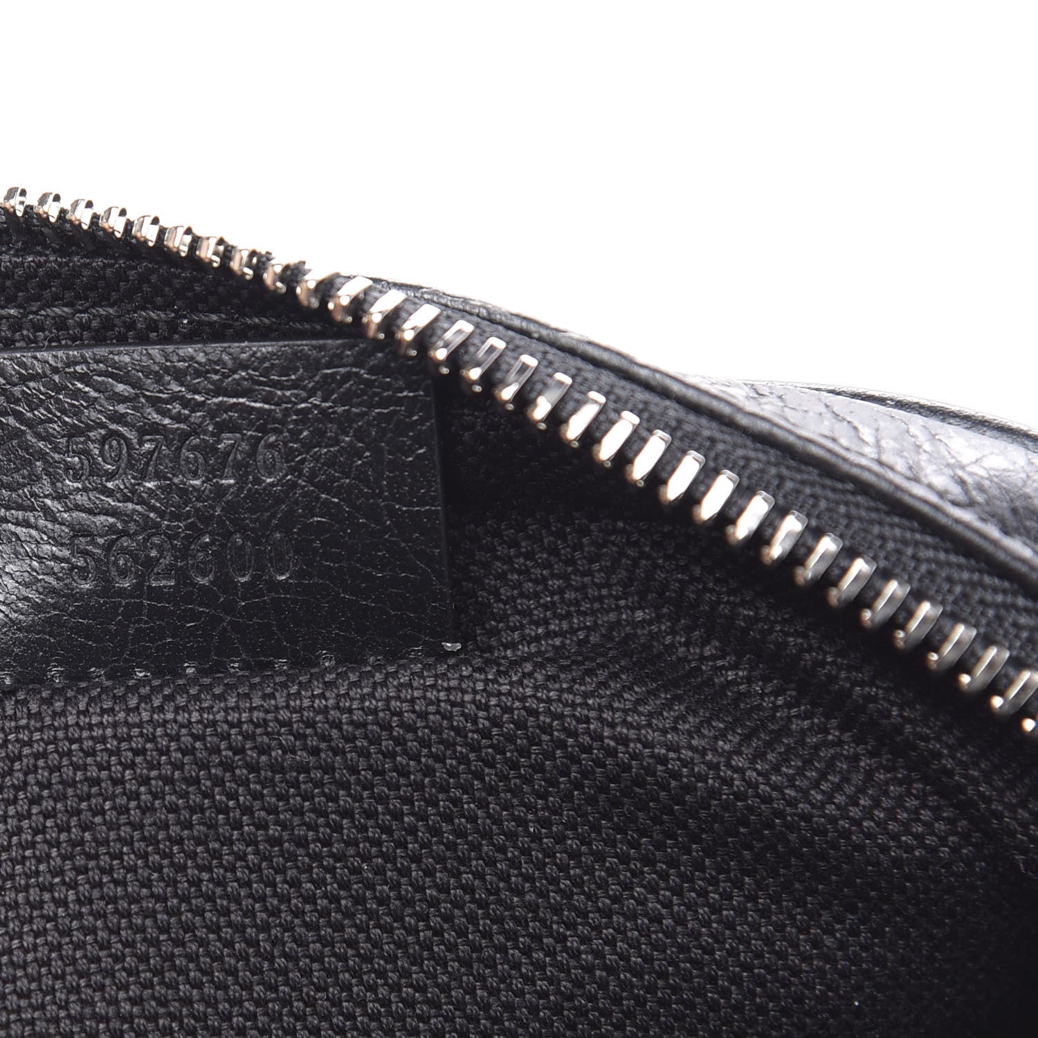 Gucci Fluffy Calfskin Mini Morpheus Belt Bag 70 28 Black 7 of 9