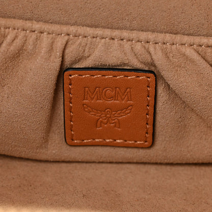 MCM Visetos Rockstar Vanity Case Cognac 6 of 9