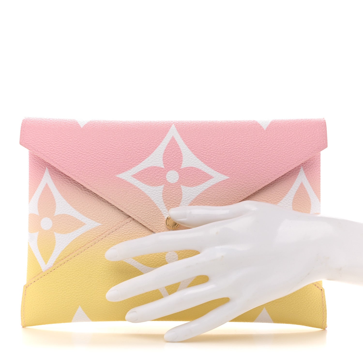 Louis Vuitton Monogram Giant By The Pool Large Kirigami Pochette Pink 2 of 7