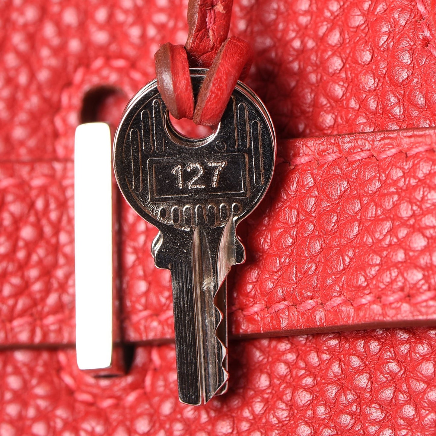 Togo Birkin 35 Rouge Casaque