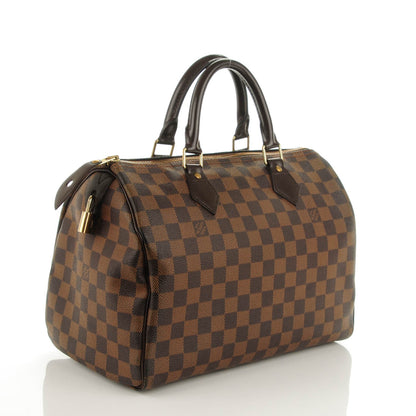 Louis Vuitton Damier Ebene Speedy 30 3 of 8