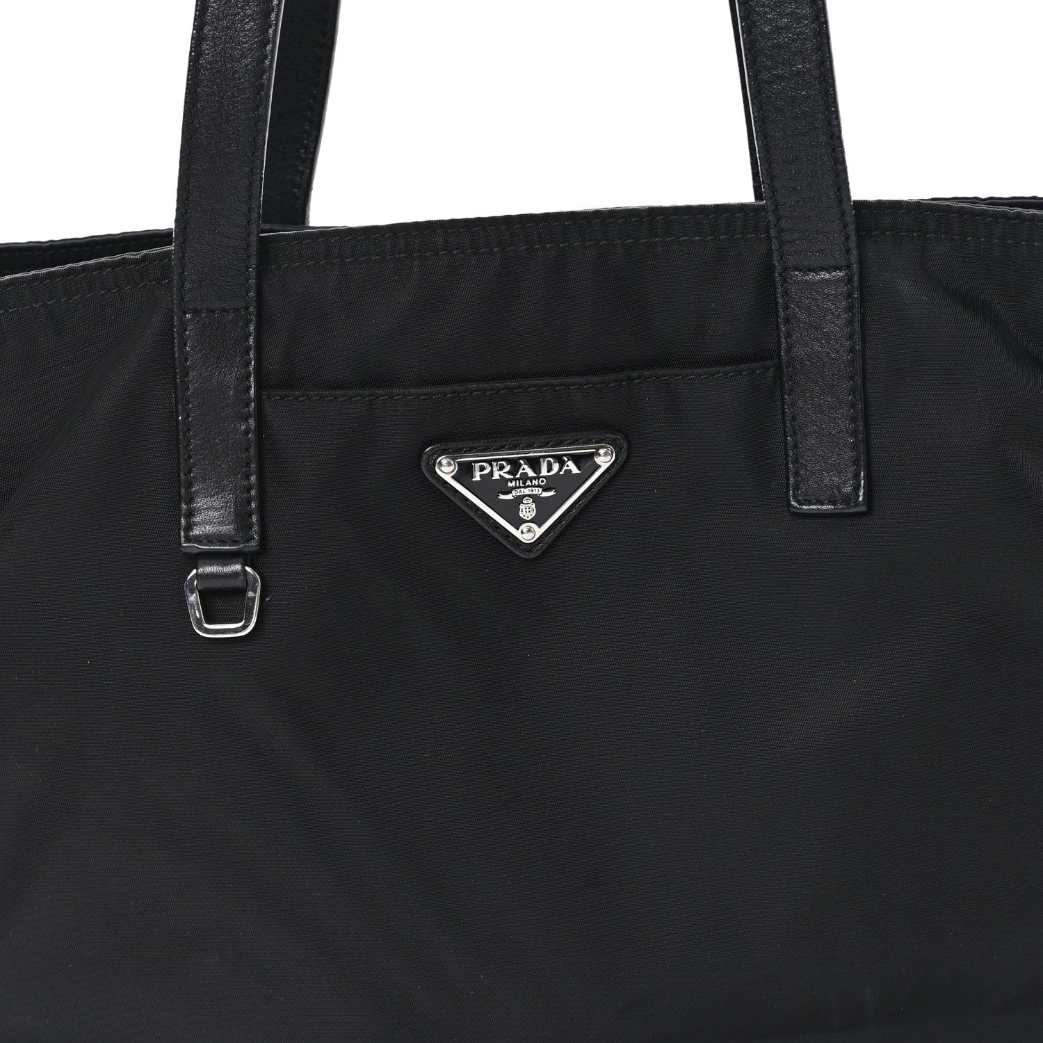 Prada Tessuto Nylon Tote Black 6 of 10