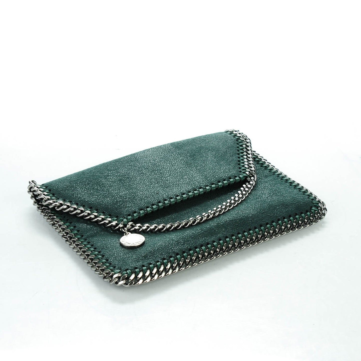 Shaggy Deer Falabella Mini Crossbody Bag Petroleum