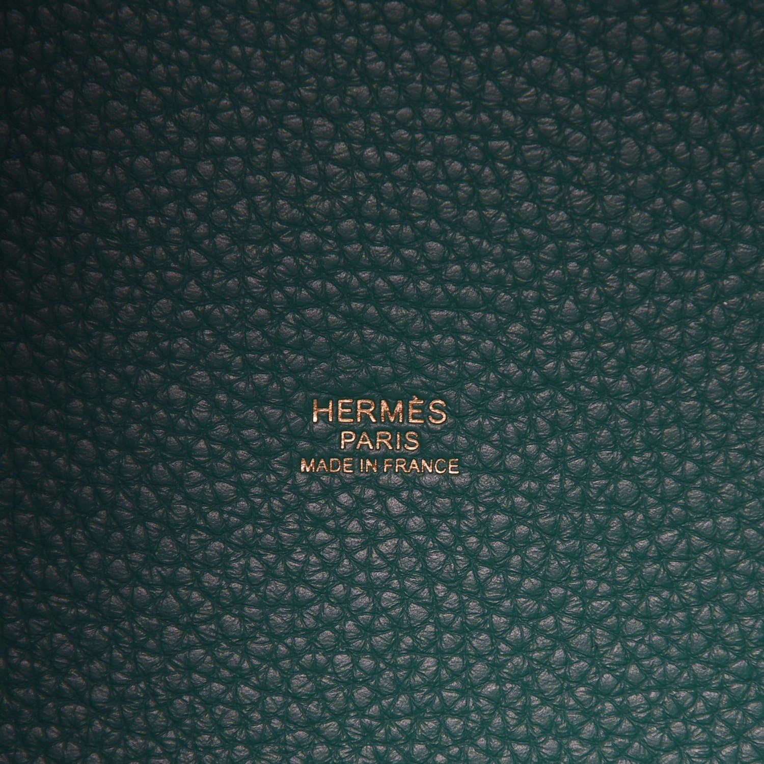 Hermes Taurillon Clemence Picotin Lock 26 GM Vert Vertigo 6 of 8
