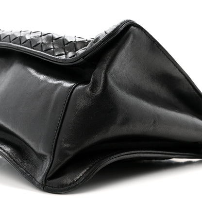 Bottega Veneta Nappa Intrecciato Small Hobo Shoulder Bag Black 9 of 13