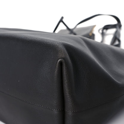 Saint Laurent Calfskin Large Shopping Tote Fog 9 of 13