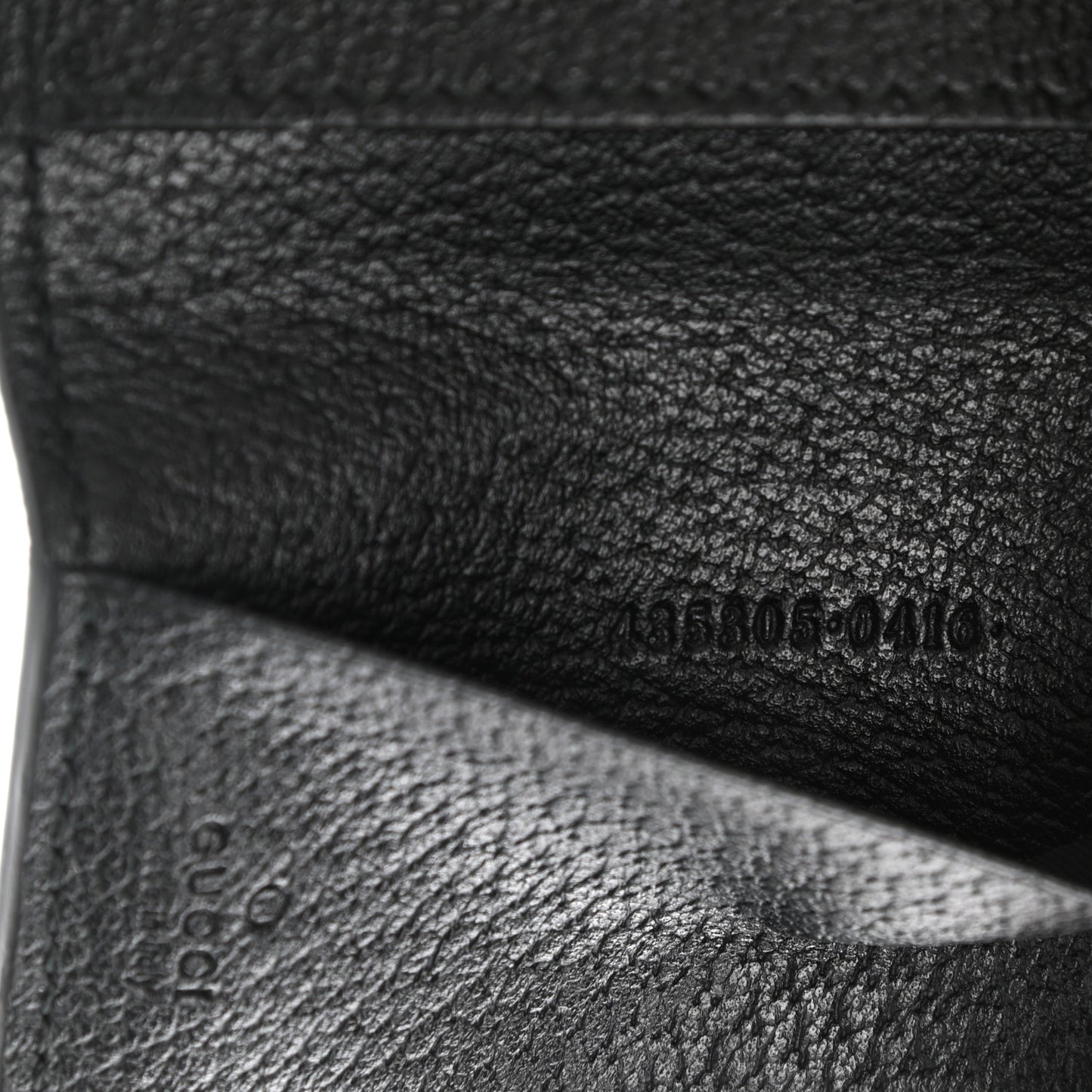 Calfskin Boar Effect GG Marmont 6 Key Holder Black