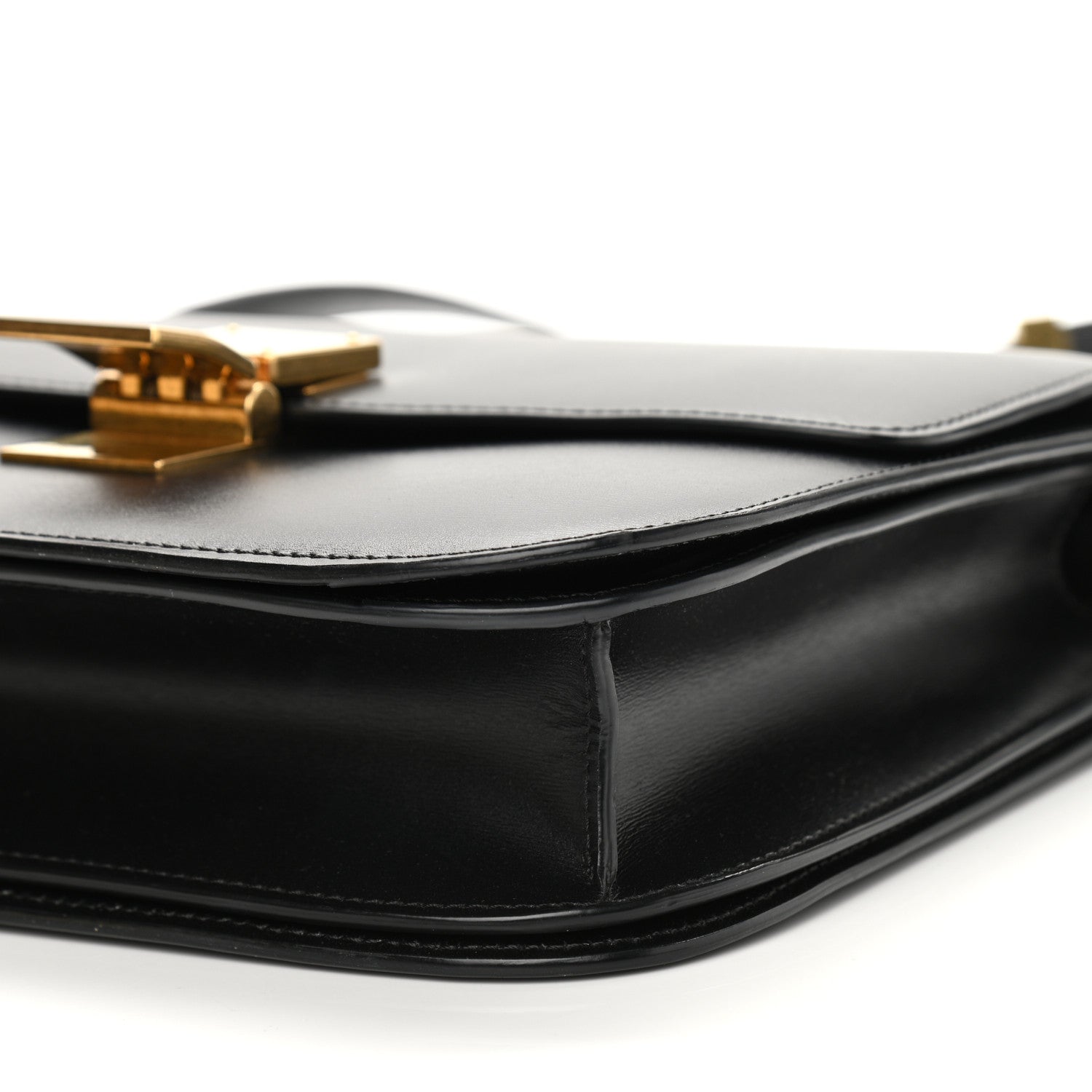 Celine Box Medium Classic Box Flap Bag Black 9 of 10