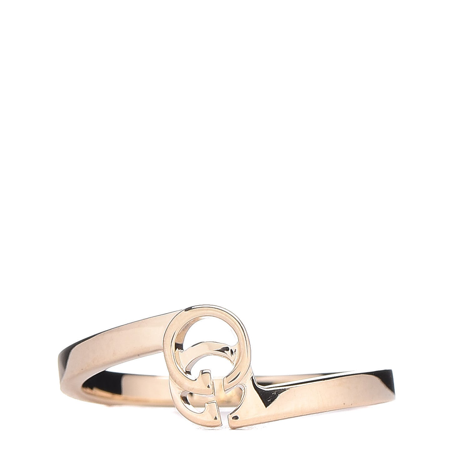 18K Yellow Gold Running G Ring 50 5.25