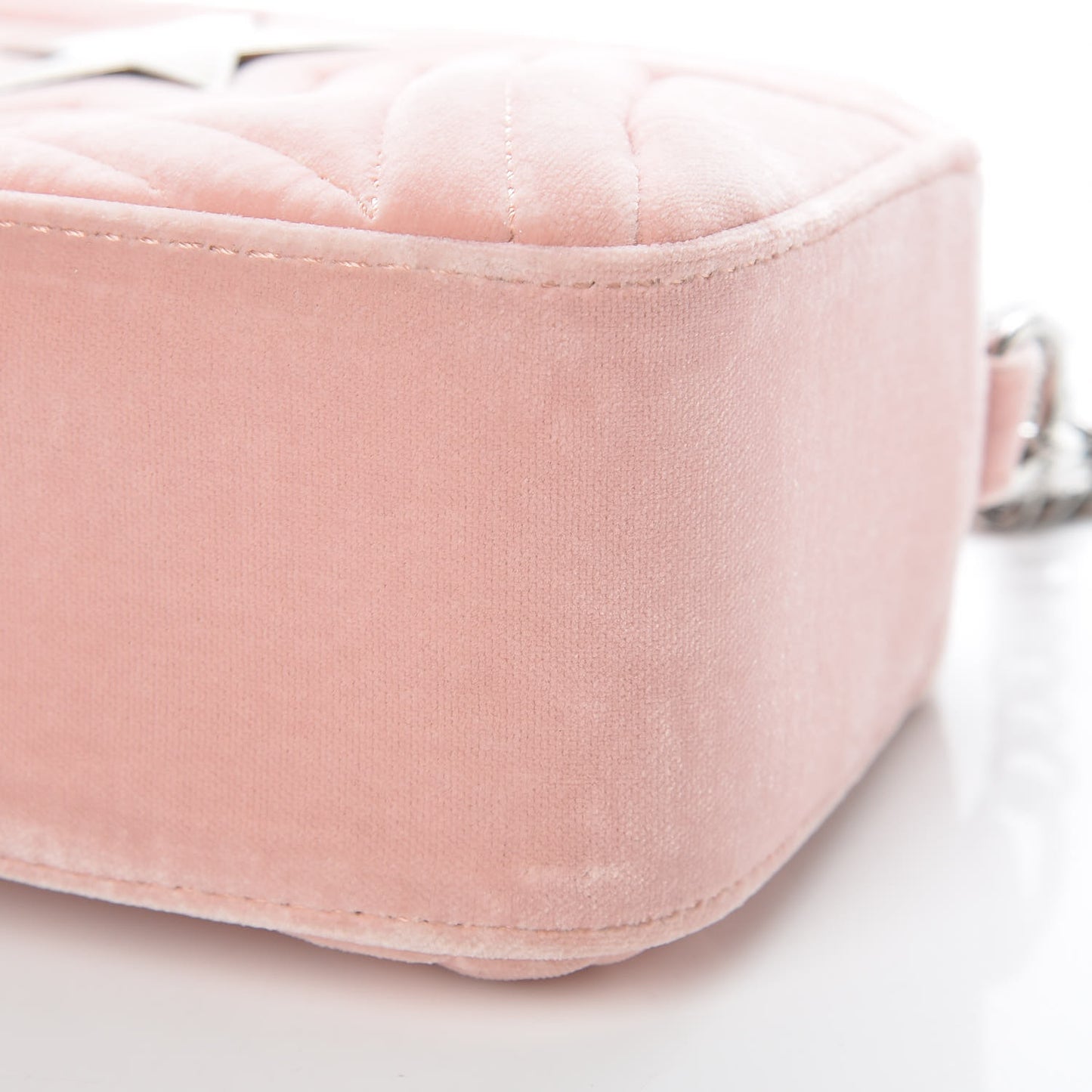 Velvet Star Shoulder Bag Pink