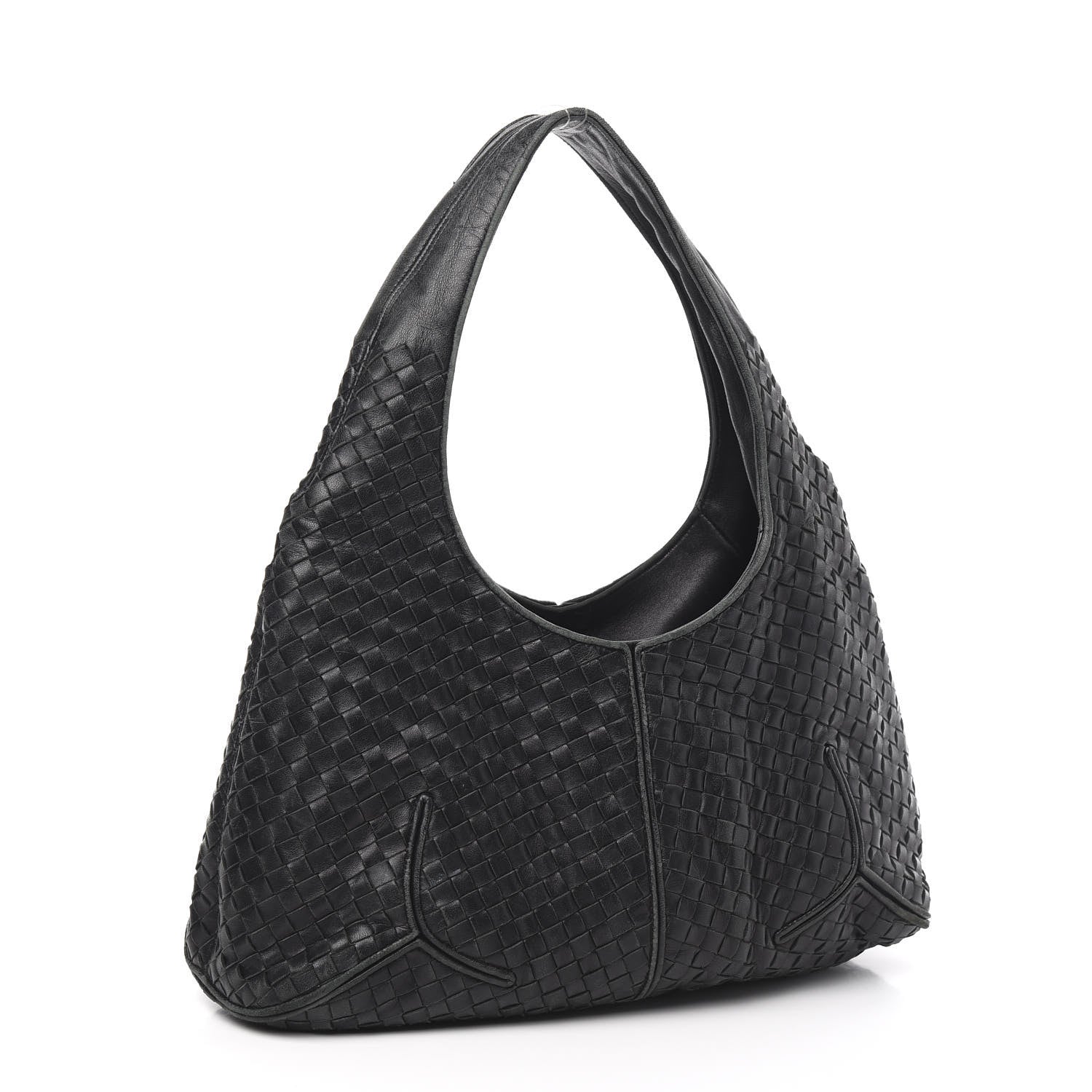 Bottega Veneta Nappa Intrecciato Ball Hobo Black 3 of 11