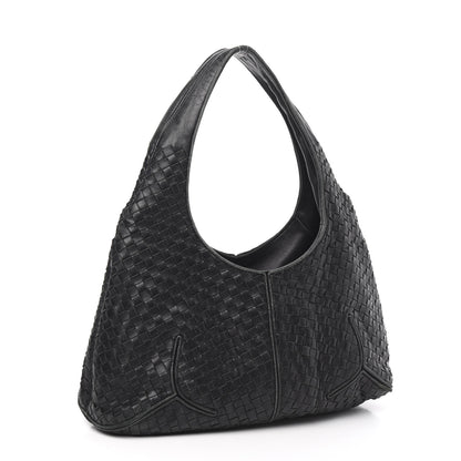 Bottega Veneta Nappa Intrecciato Ball Hobo Black 3 of 11
