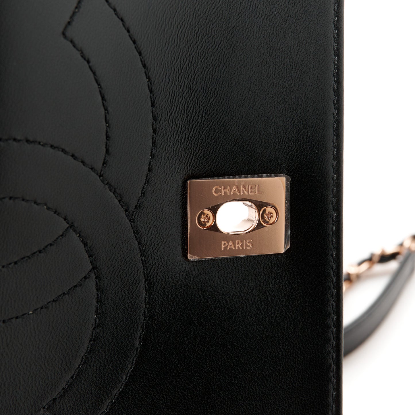 Lambskin Quilted Small Trendy CC Dual Handle Flap Bag Black