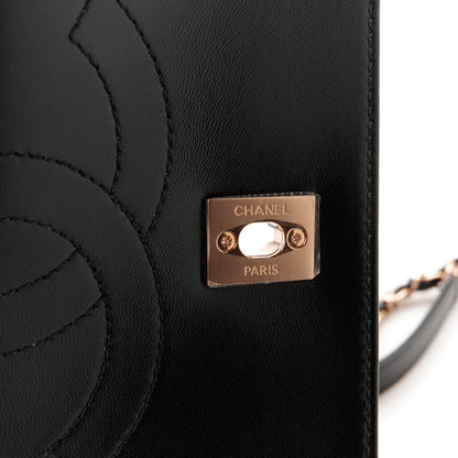 Chanel Lambskin Quilted Small Trendy CC Dual Handle Flap Bag Black 6 of 14