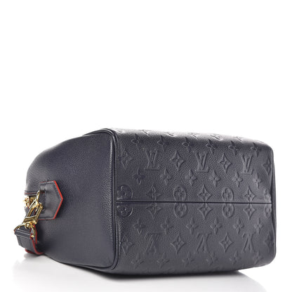 Louis Vuitton Empreinte Speedy Bandouliere 25 NM Marine Rouge 4 of 9