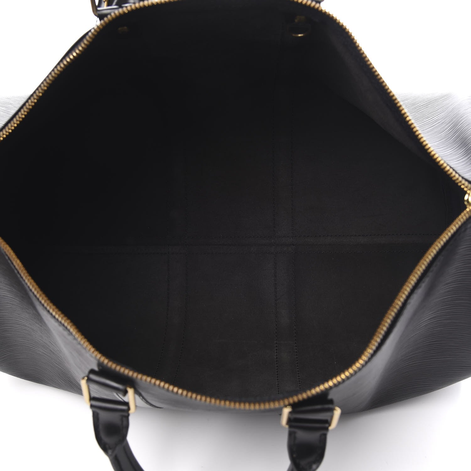 Louis Vuitton Epi Keepall 45 Black 4 of 9