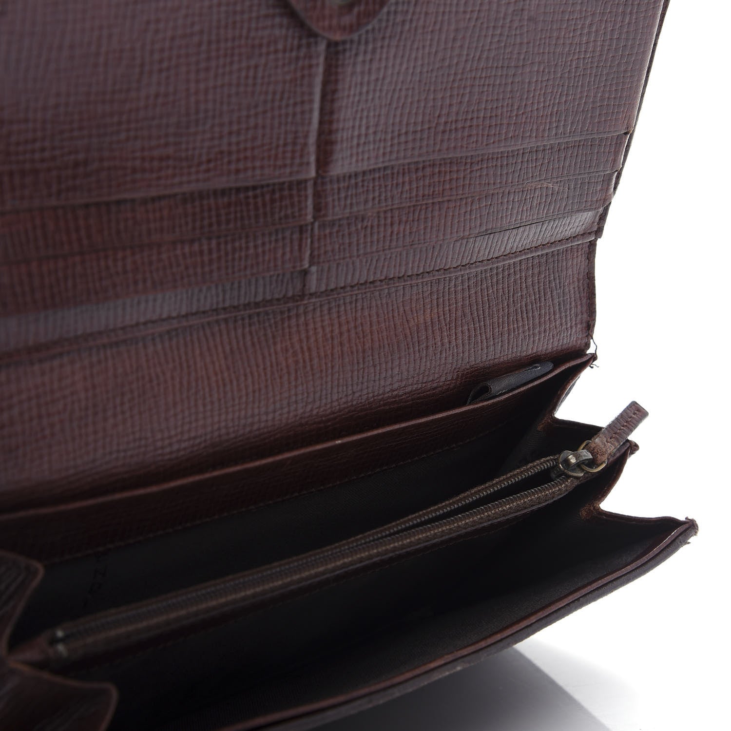 Fendi Zucca Spalmati Continental Wallet Tobacco 5 of 10