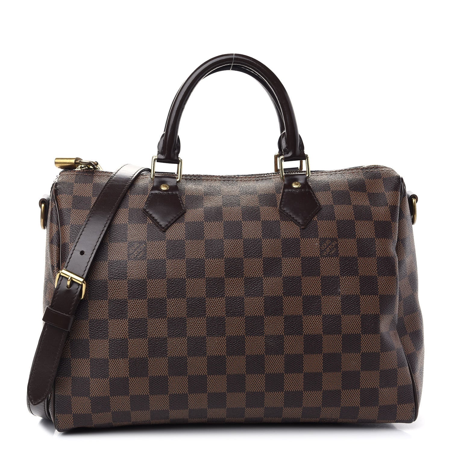 Louis Vuitton Damier Ebene Speedy Bandouliere 30 1 of 16