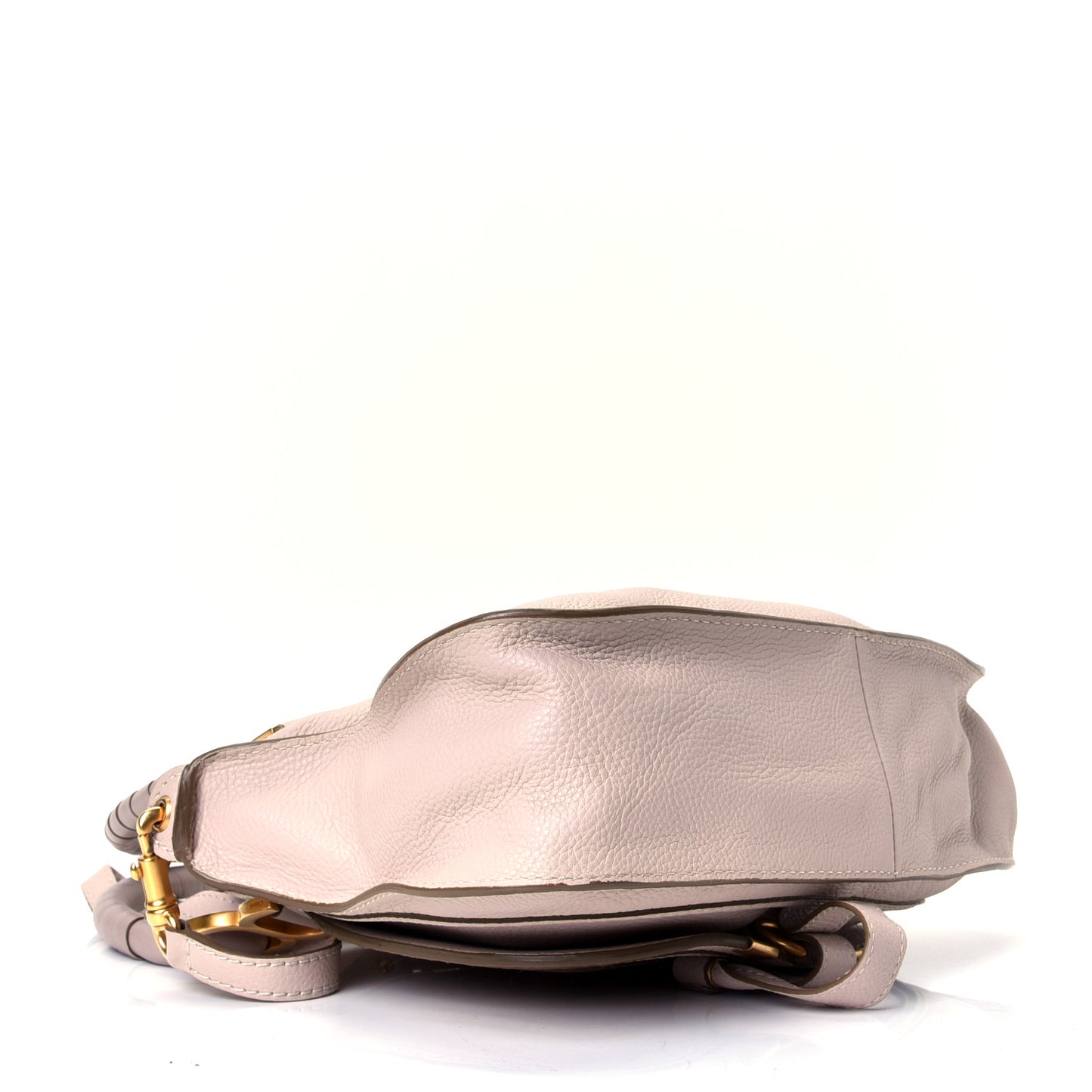 Calfskin Small Marcie Satchel Blush Nude
