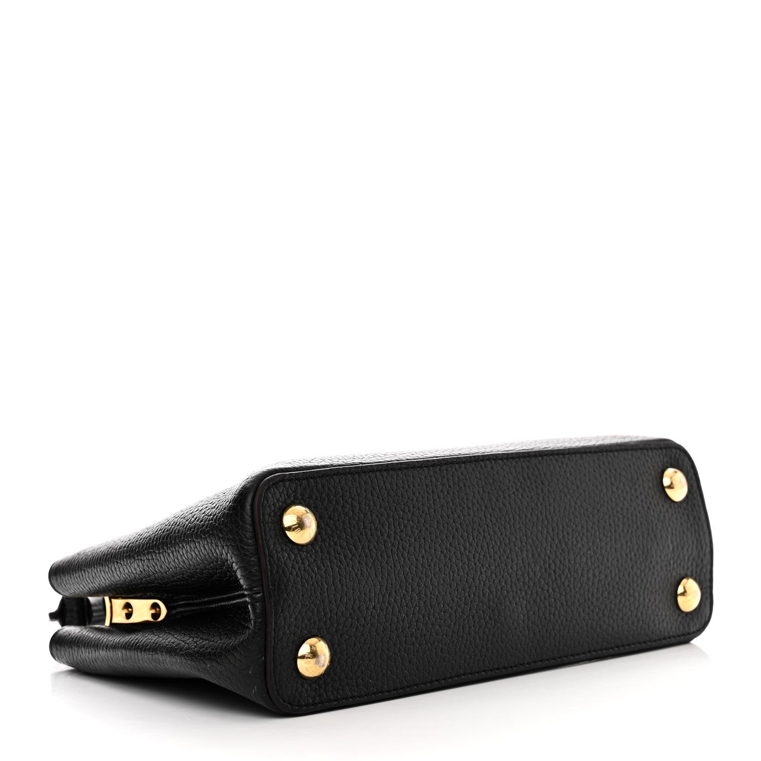 Louis Vuitton Taurillon Capucines BB Black 4 of 14
