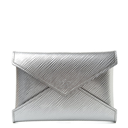 Louis Vuitton Metallic Epi Medium Kirigami Pochette Insert Silver 1 of 9