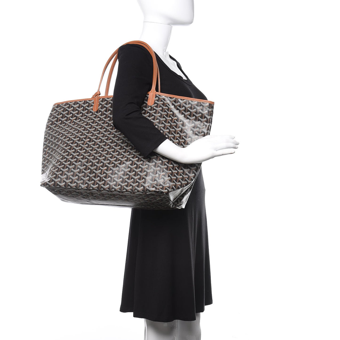 Goyardine Saint Louis GM Black Gold