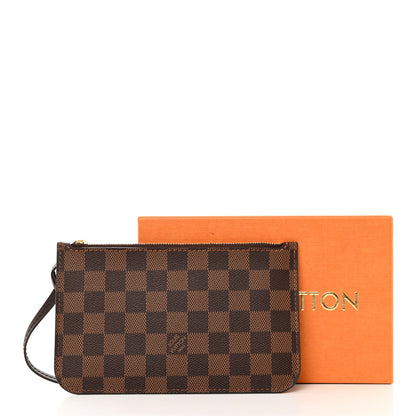 Louis Vuitton Damier Ebene Neverfull PM Pochette 3 of 8