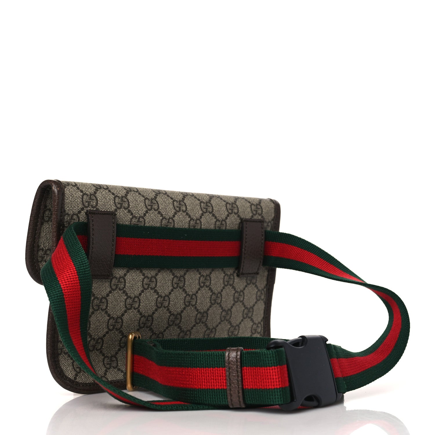 Gucci GG Supreme Monogram Neo Vintage Web Belt Bag Brown 2 of 8