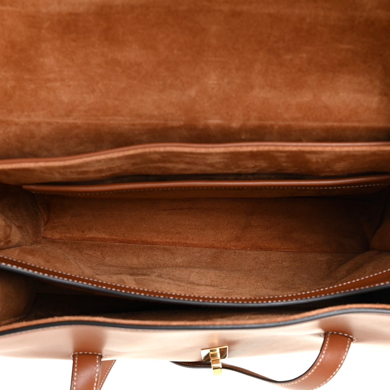 Celine Calfskin Medium Soft 16 Bag Tan 5 of 15