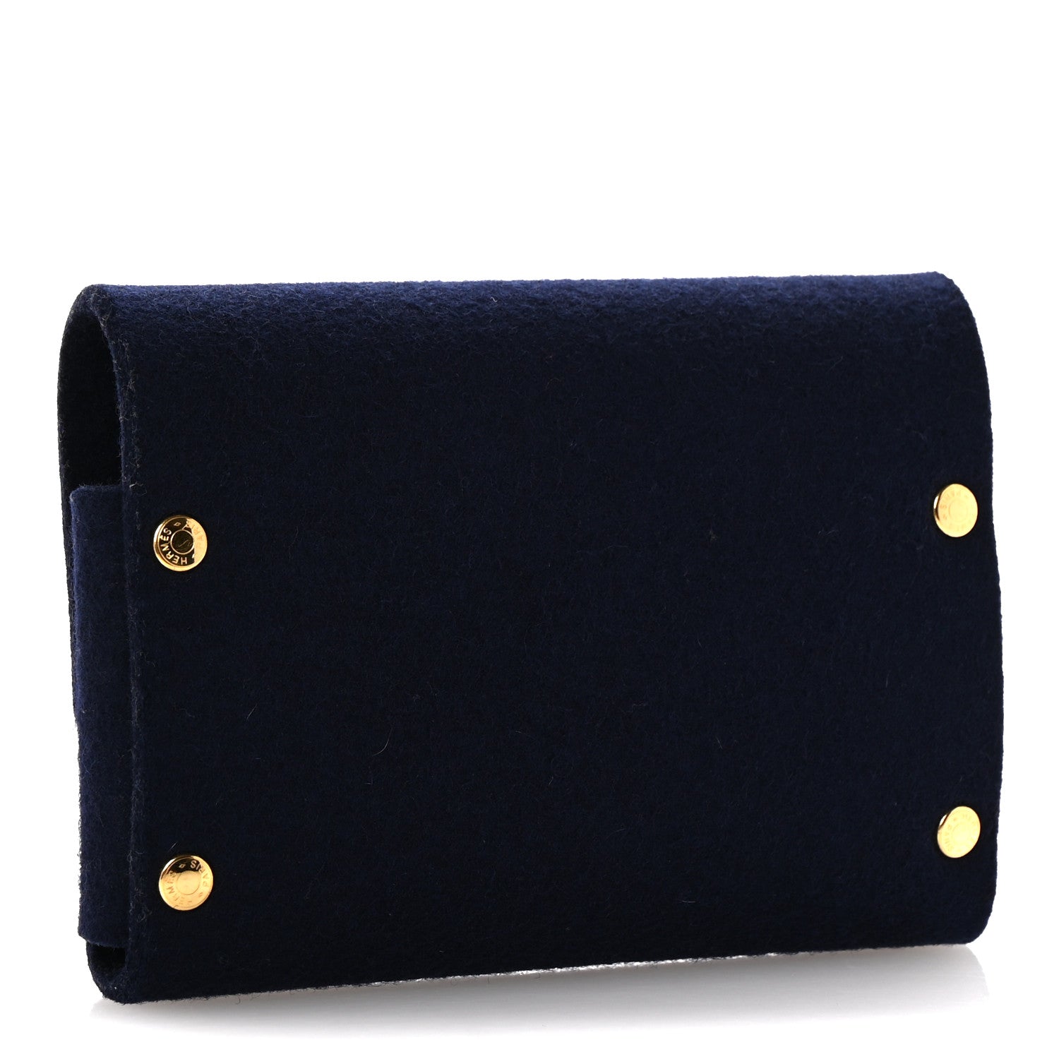 Hermes Felt Mises et Relances Playing Cards Holder Marine 3 of 6