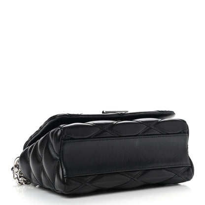 Louis Vuitton Lambskin Malletage GO-14 PM Black 5 of 10
