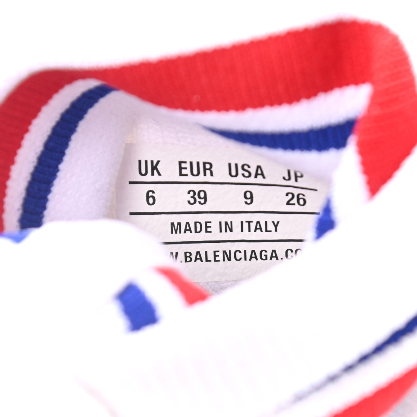 Technical 3D Recycled Knit Striped Womens Speed 2.0 Sneakers 39 White Multicolor