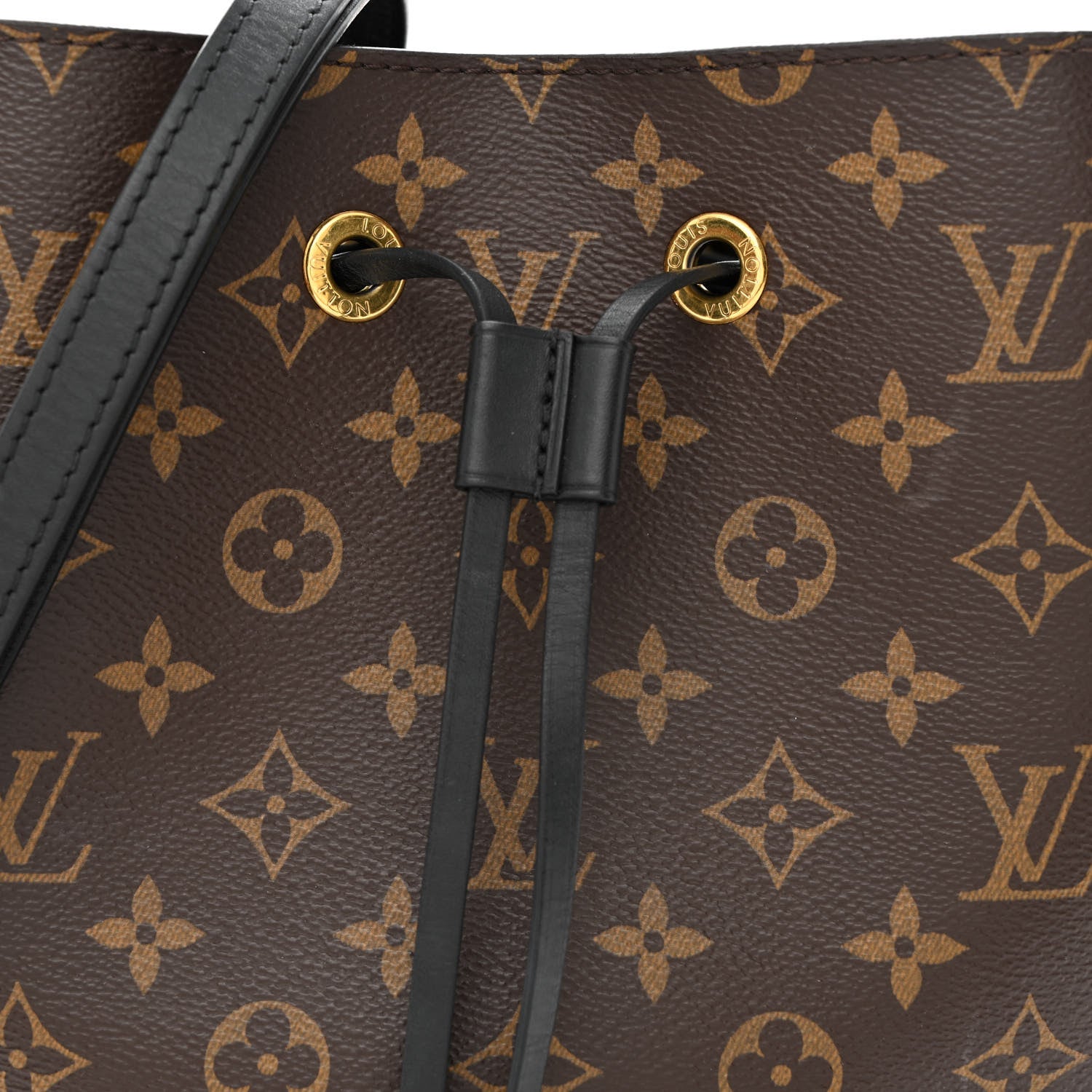 Louis Vuitton Monogram Neonoe MM Black 9 of 18
