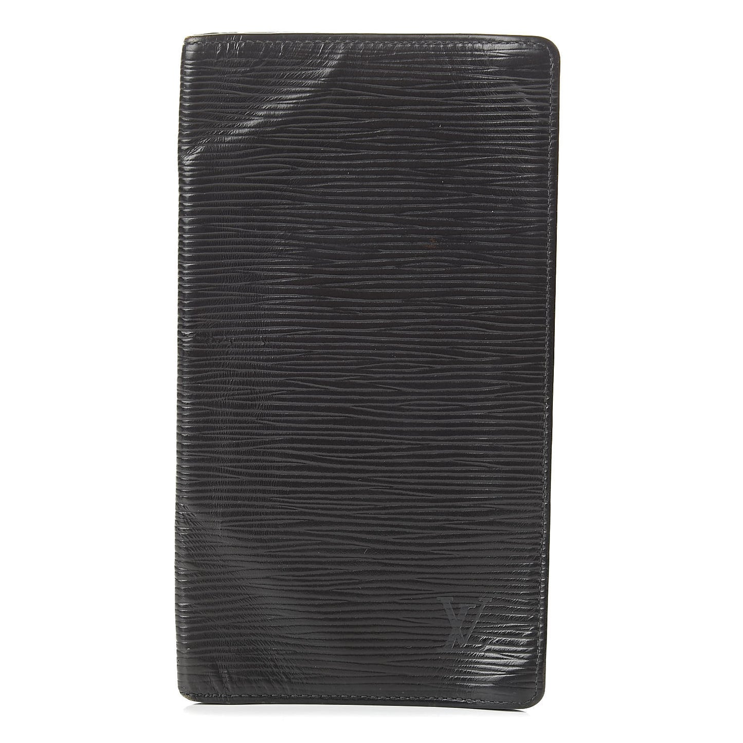 Epi Checkbook Card Holder Black
