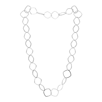 Tiffany Sterling Silver Frank Gehry Torque Chain Necklace 3 of 4