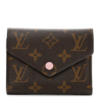 Louis Vuitton Monogram Victorine Wallet Rose Ballerine 1 of 8