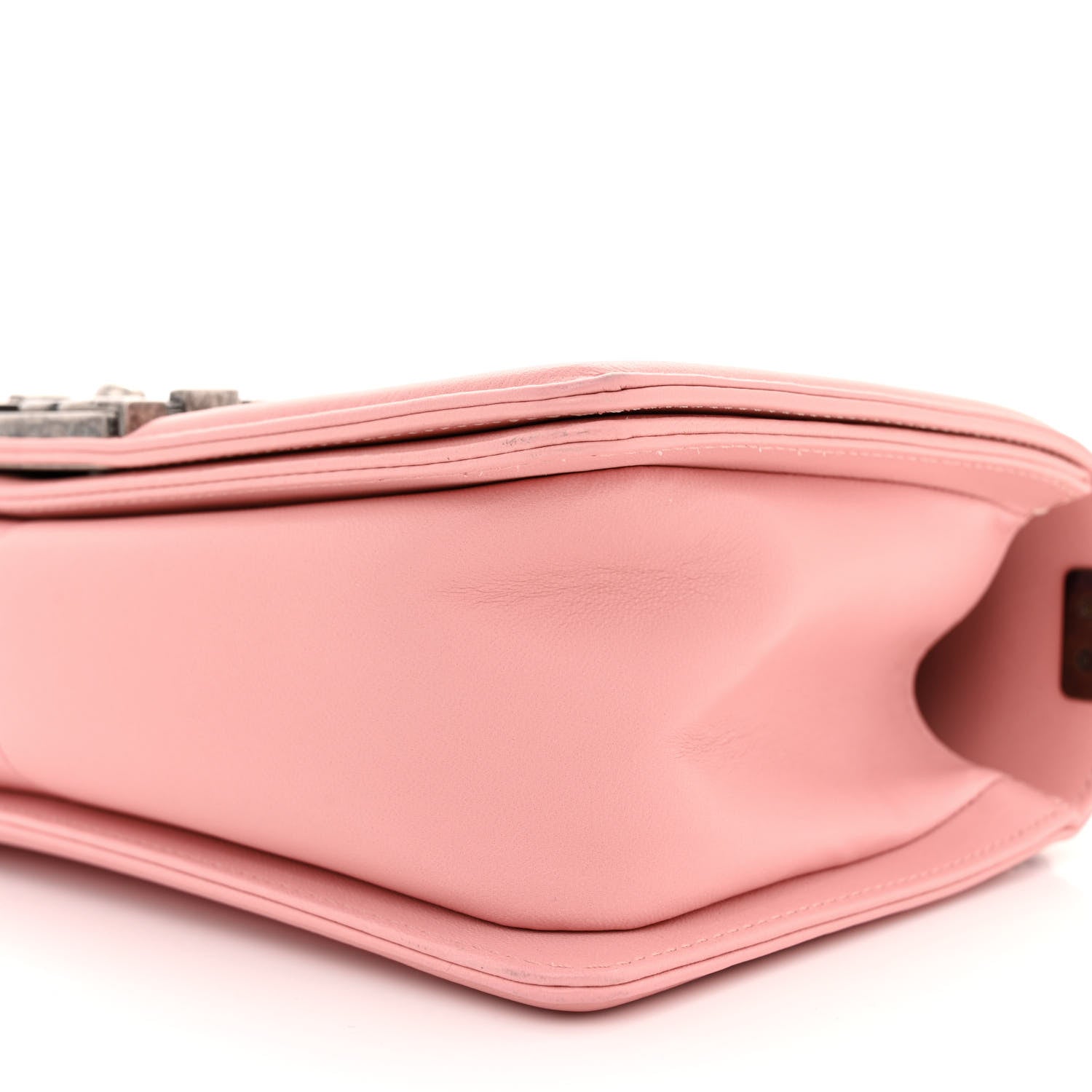Chanel Lambskin Quilted Medium Boy Flap Light Pink 10 of 14
