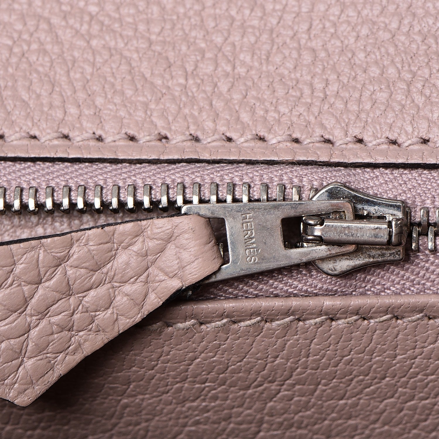 Hermes Taurillon Clemence Birkin 30 Glycine 16 of 44