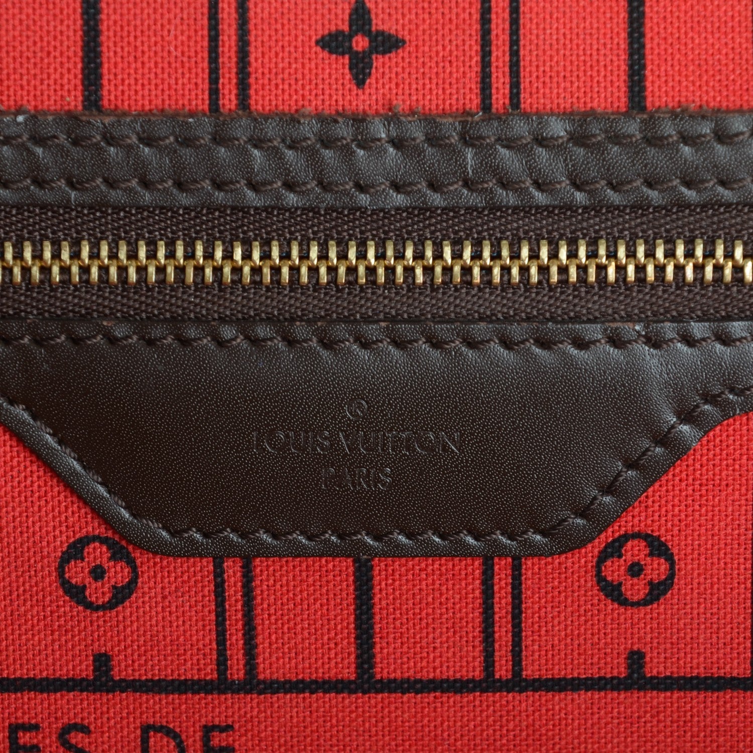 Louis Vuitton Damier Ebene Neverfull GM 6 of 9