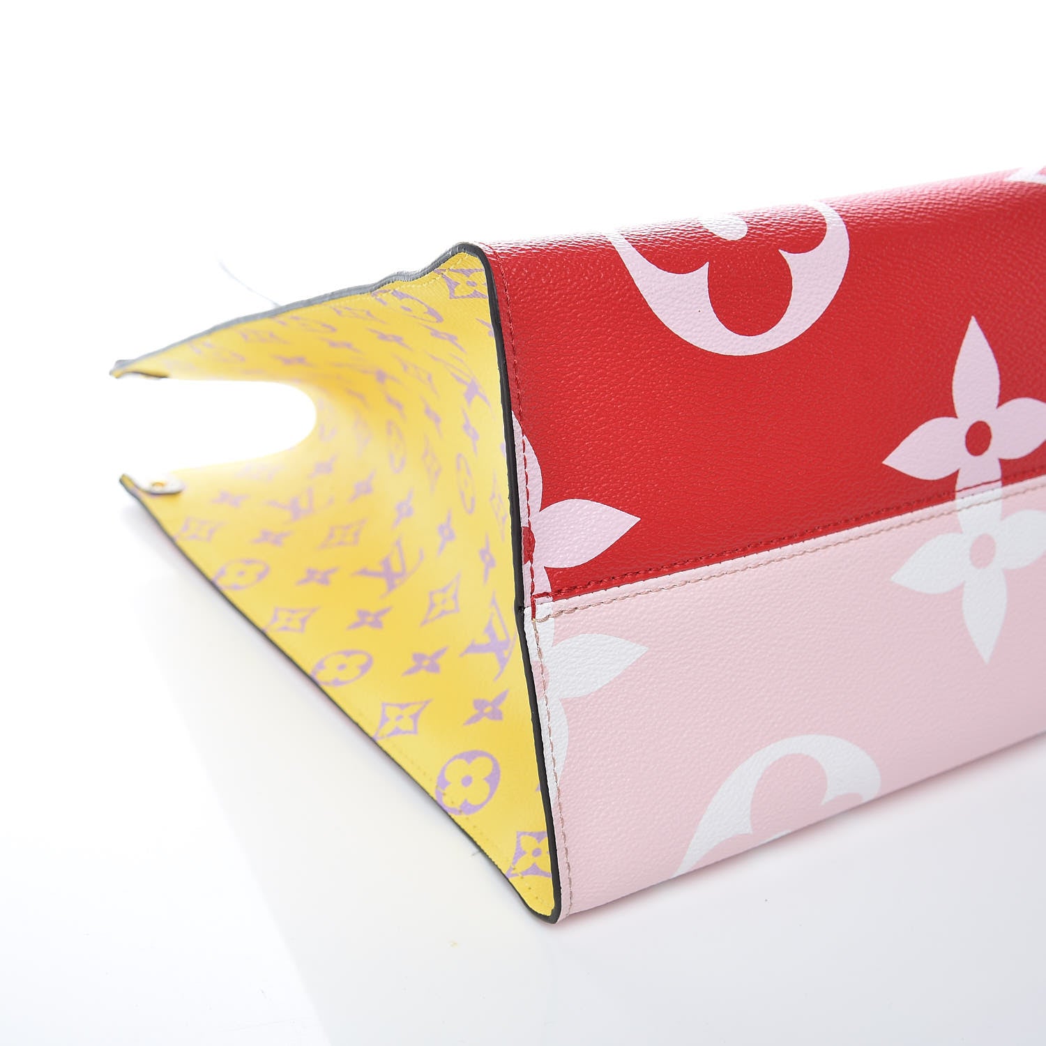 Louis Vuitton Monogram Giant Onthego GM Rouge Rose 8 of 10