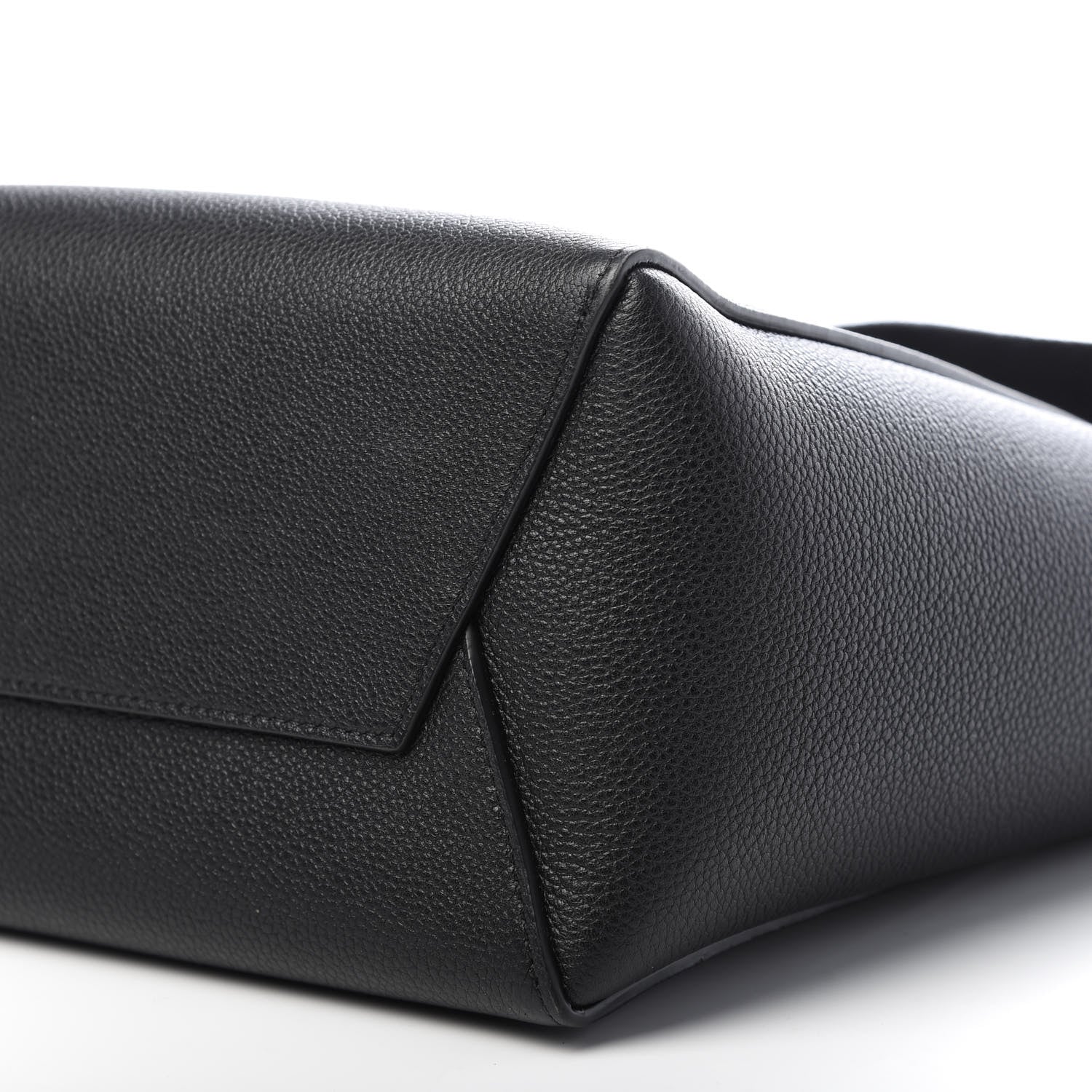 Celine Soft Grained Calfskin Small Sangle Bucket Bag Black 6 of 7