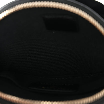 Chanel Lambskin Mini Camellia Bouquet Clutch With Chain Black 5 of 10