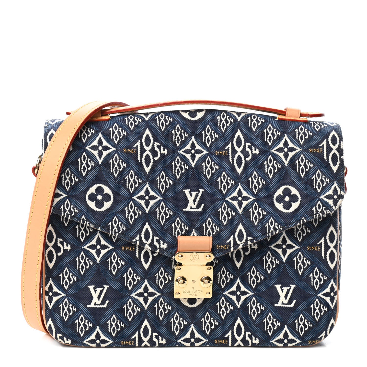 Louis Vuitton Jacquard Since 1854 Pochette Metis Blue 1 of 4