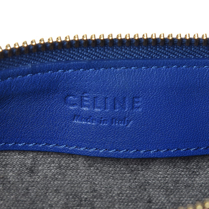 Celine Lambskin Large Trio Crossbody Bag Deep Blue 8 of 12