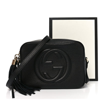 Gucci Pebbled Calfskin Small Soho Disco Bag Black 11 of 11