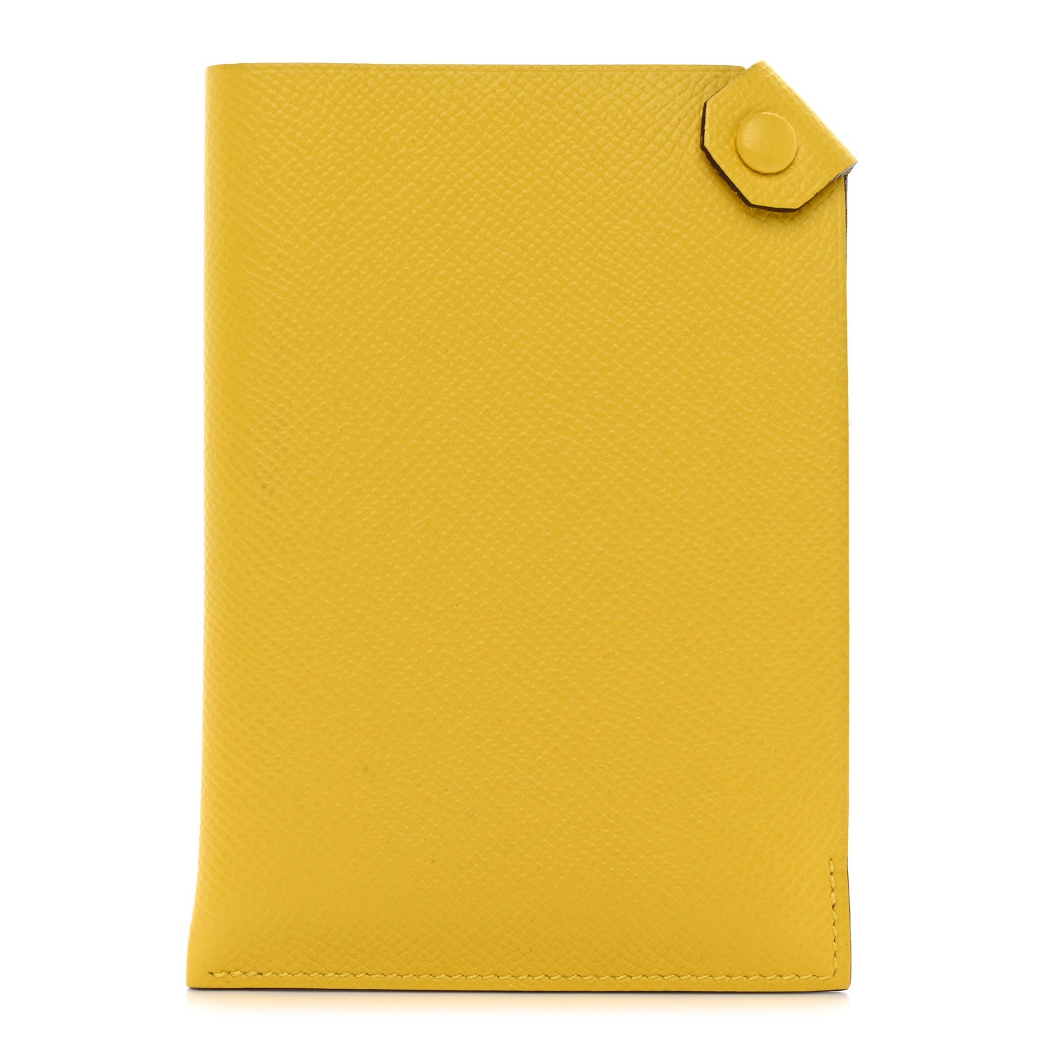 Hermes Epsom Tarmac PM Passport Holder Jaune De Naples 1 of 9