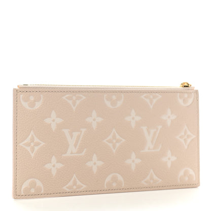 Louis Vuitton Empreinte Spring in the City Felicie Chain Wallet Zippered Insert Beige 3 of 7