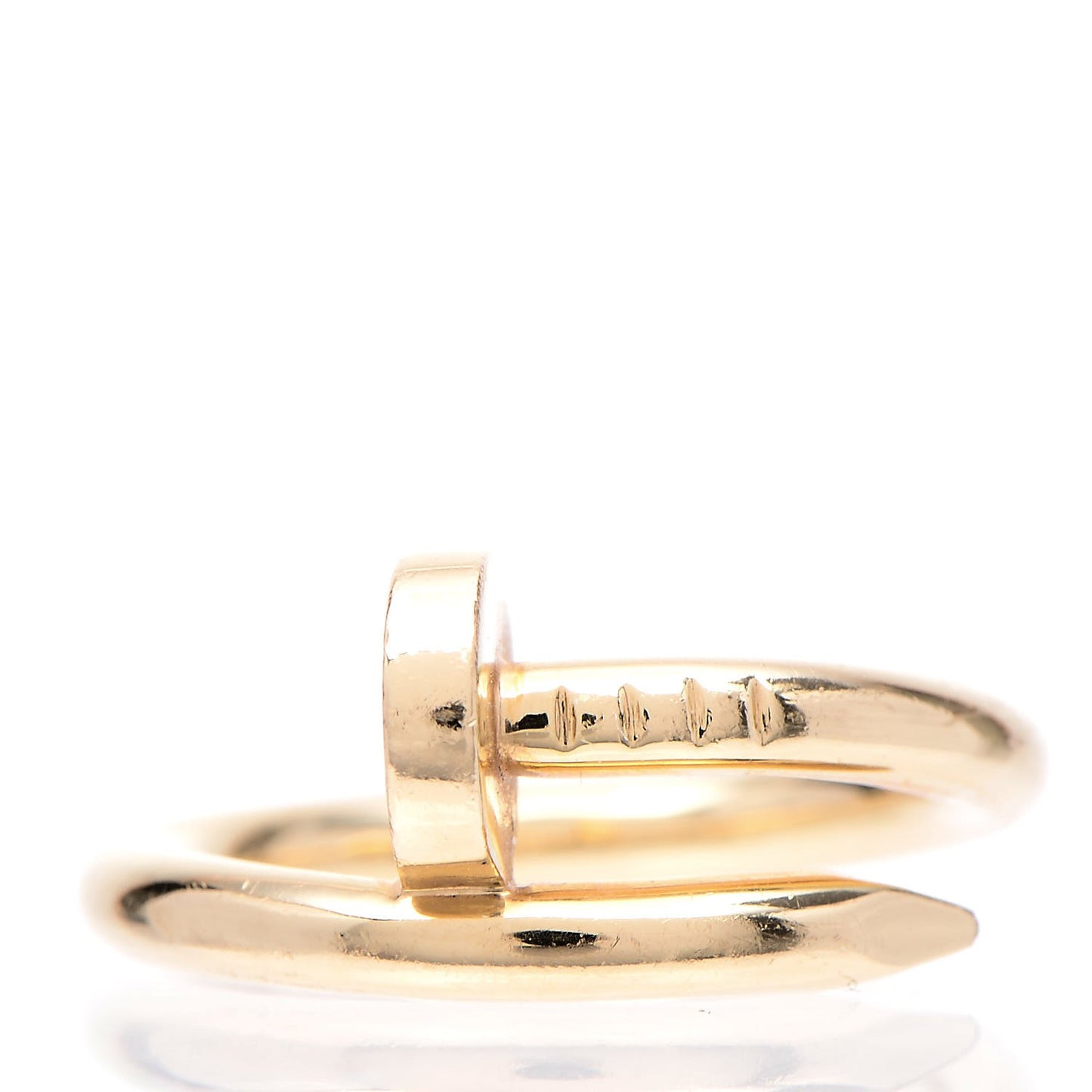18K Yellow Gold Juste Un Clou Ring 52 6