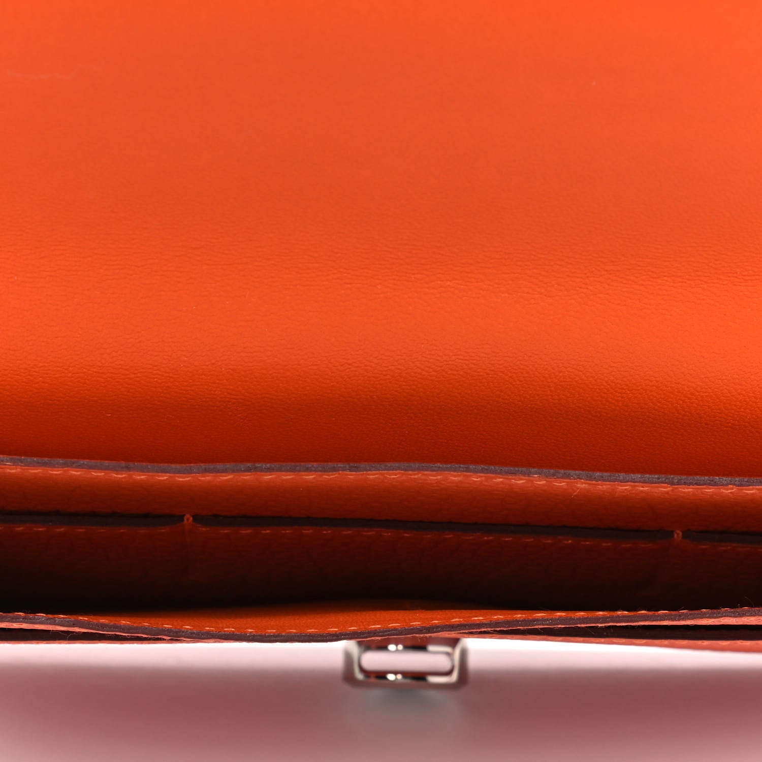 Hermes Togo Dogon Duo Wallet Orange 5 of 7