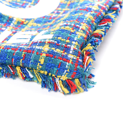 Chanel Tweed N°5 Tote White Multicolor 10 of 11